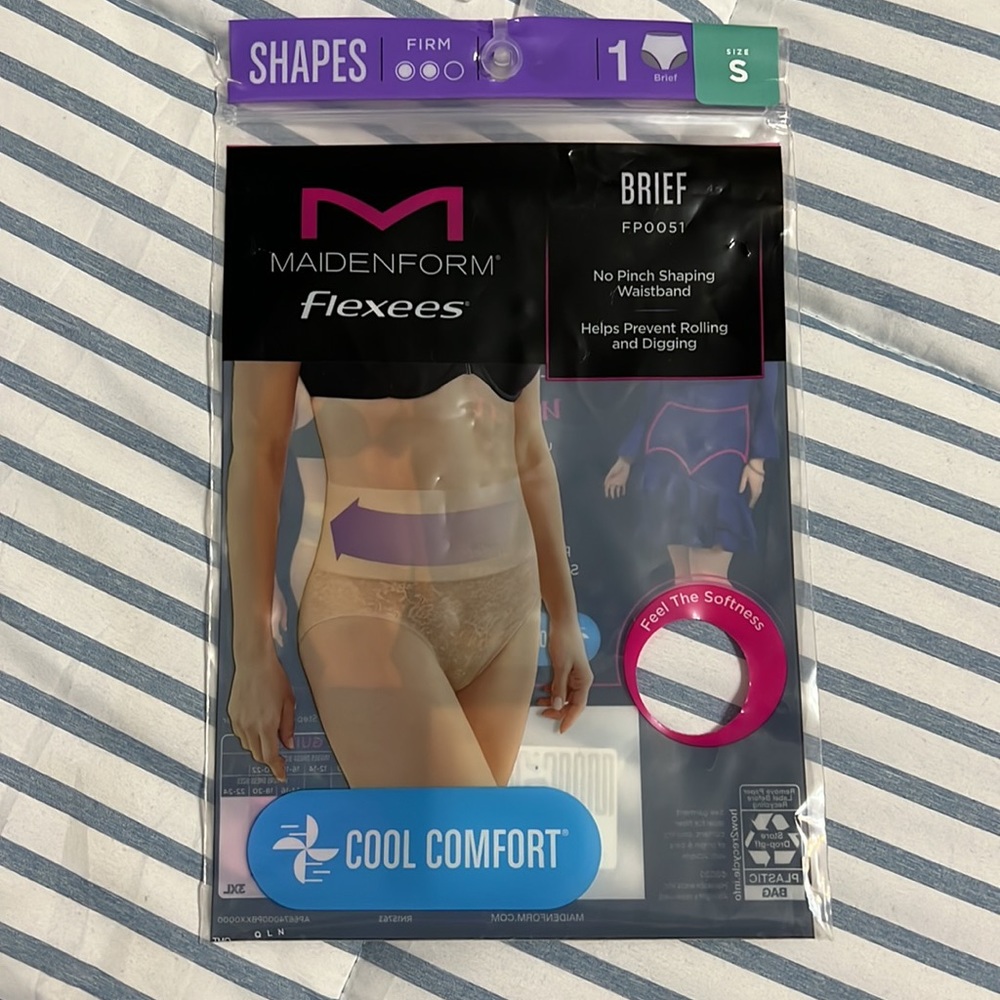 MAIDENFORM - flexors brief (firm) hold. Size small.